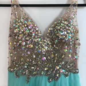 Full length pageant/prom gown